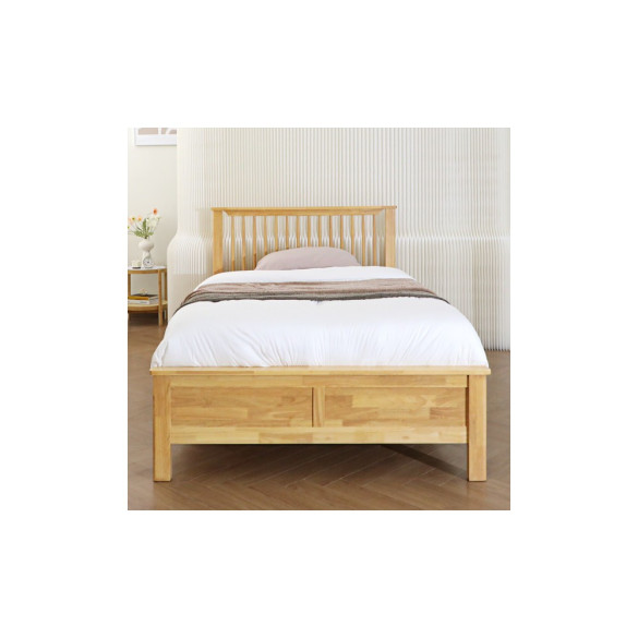 센토 고무나무 원목 침대 프레임 4종 SS/Q 3colors 
